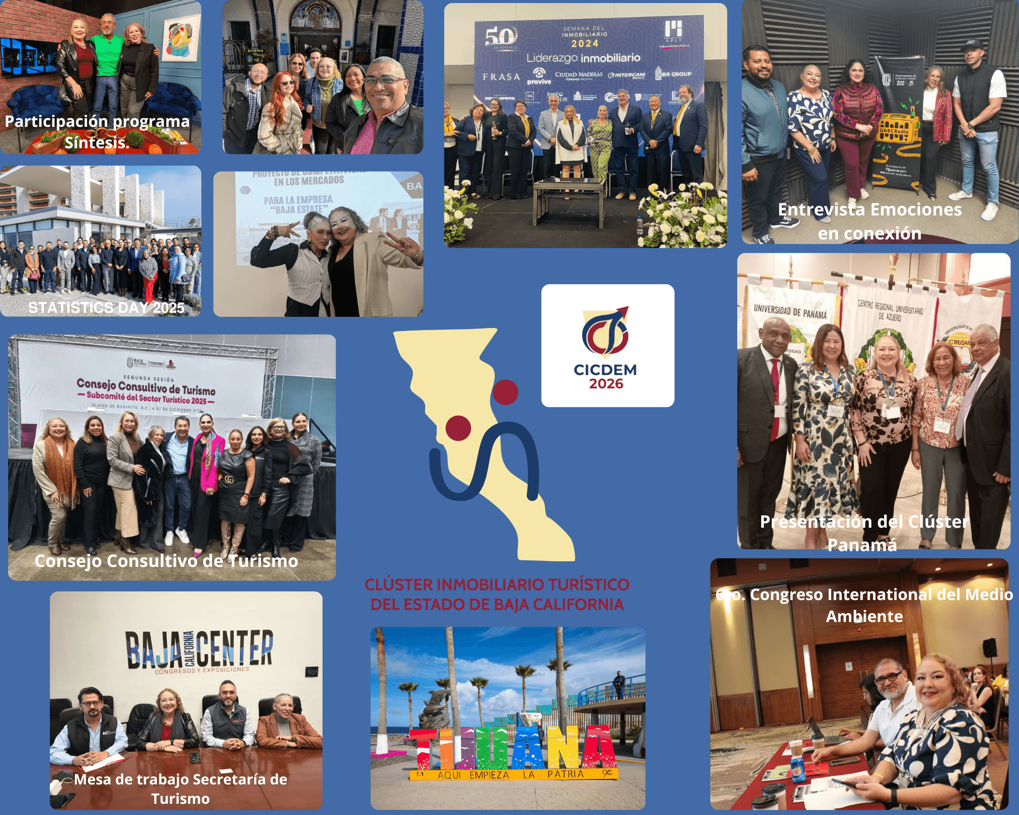 Vista del estado de Baja California